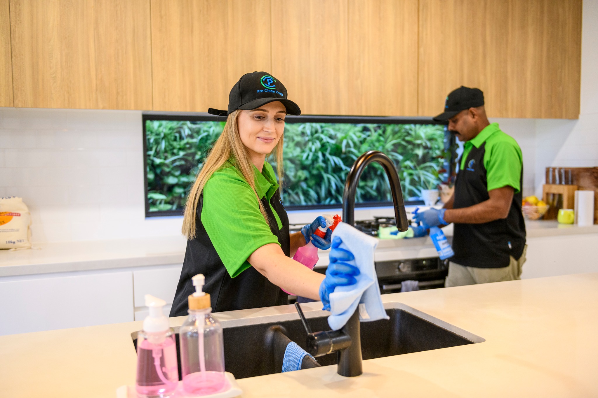 Professional cleaning team ready to serve you in Alexandria